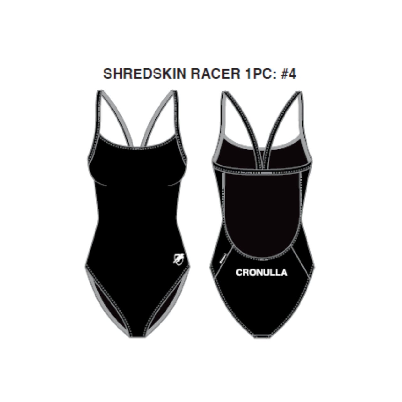 Women's Engine Cronulla Shredskin One Piece