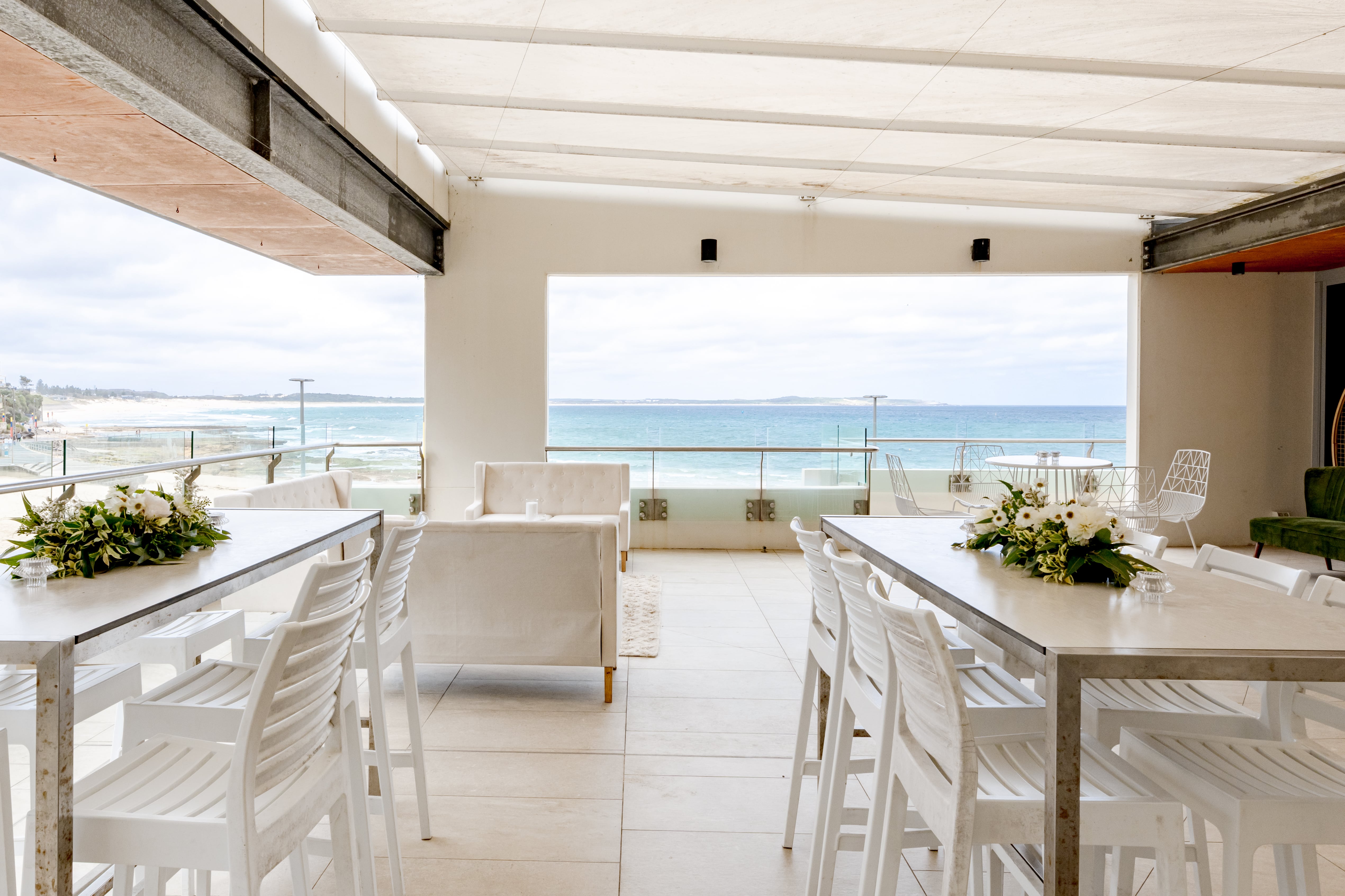 Function room interior at Cronulla Surf Club
