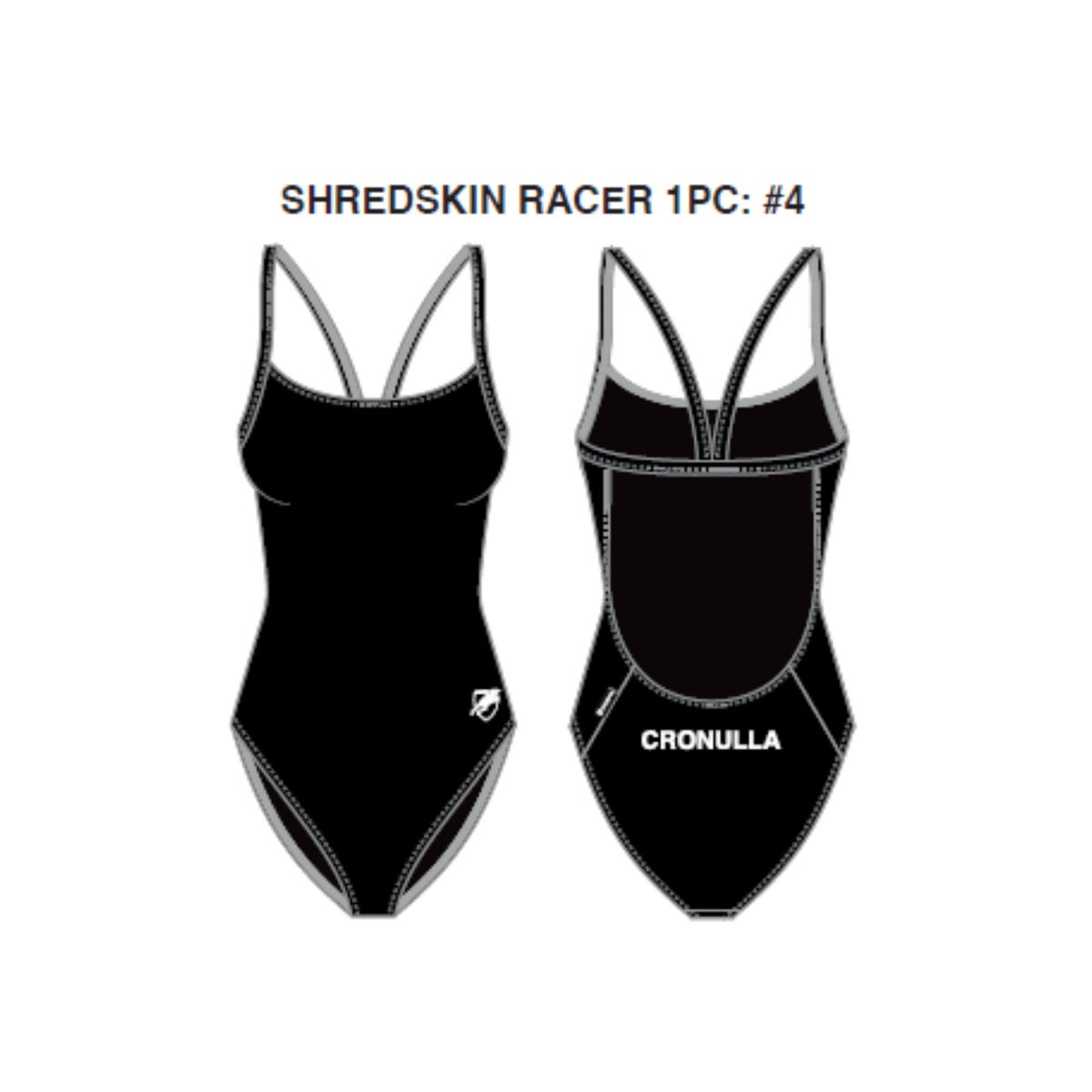 Women's Engine Cronulla Shredskin One Piece