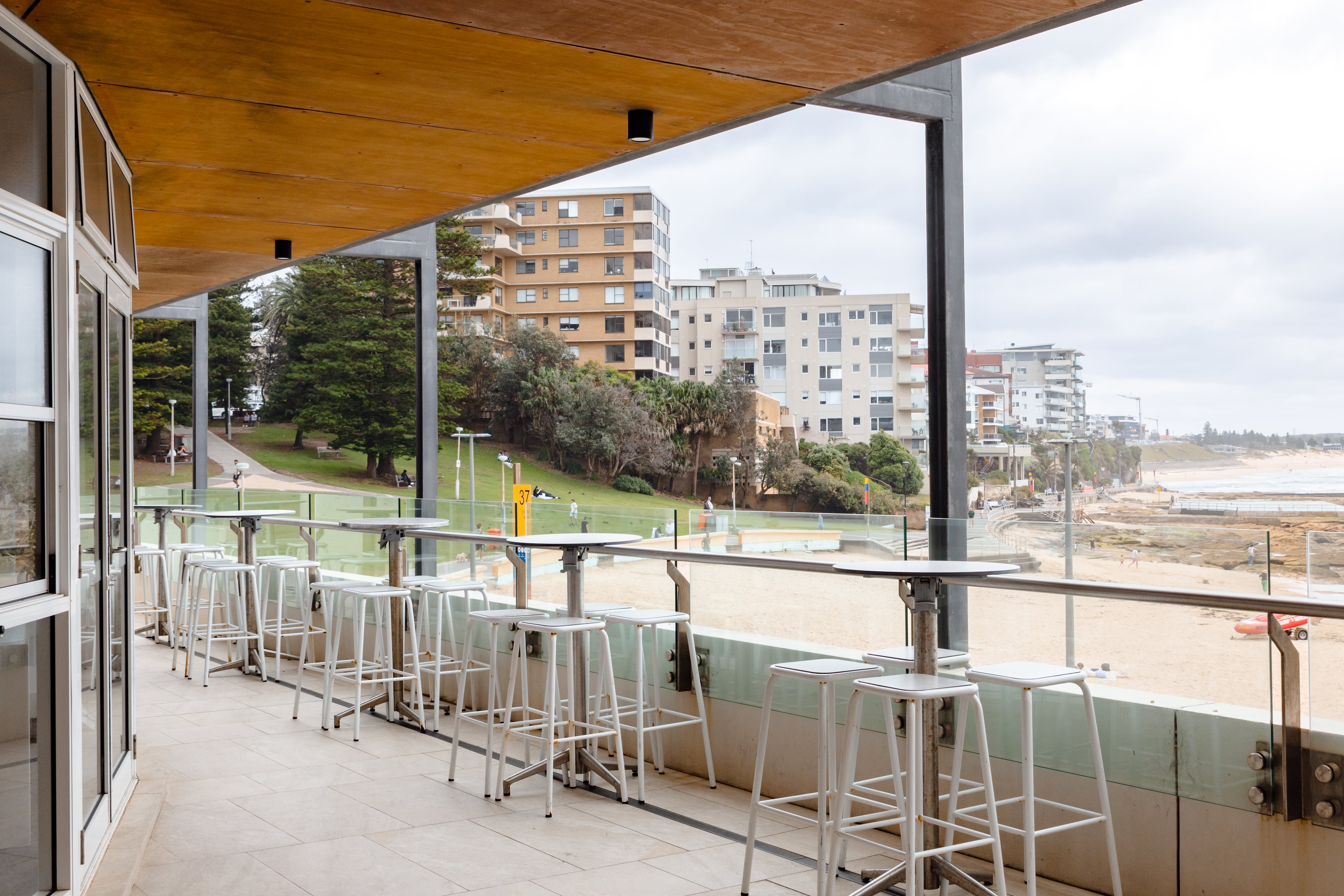 Bar and lounge area in the function space