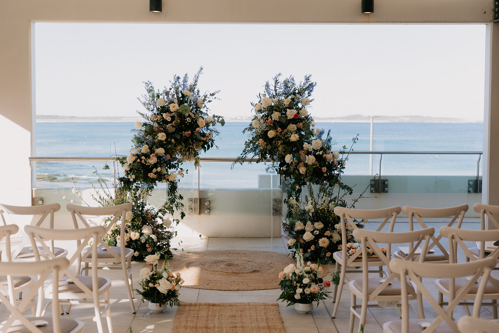 Wedding reception detail at Cronulla Surf Club